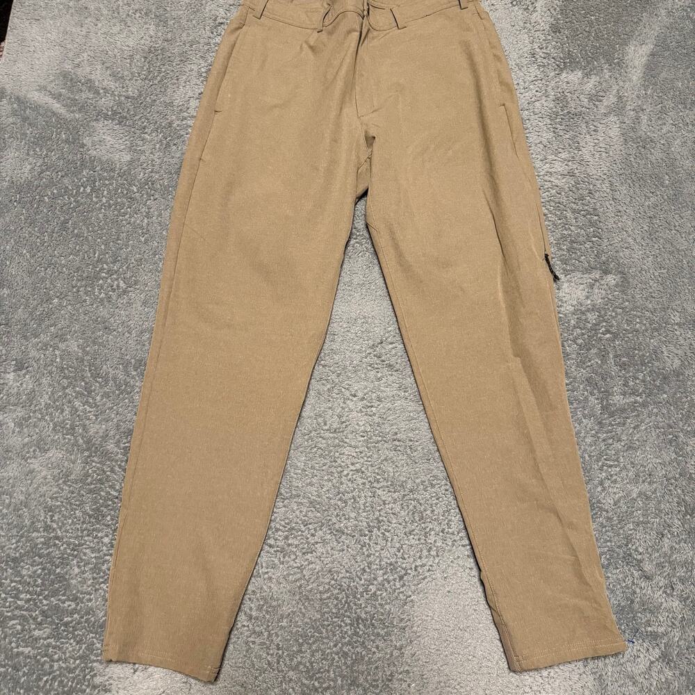 Mack Weldon Pants Mens XL Light Brown Performance Jogger
